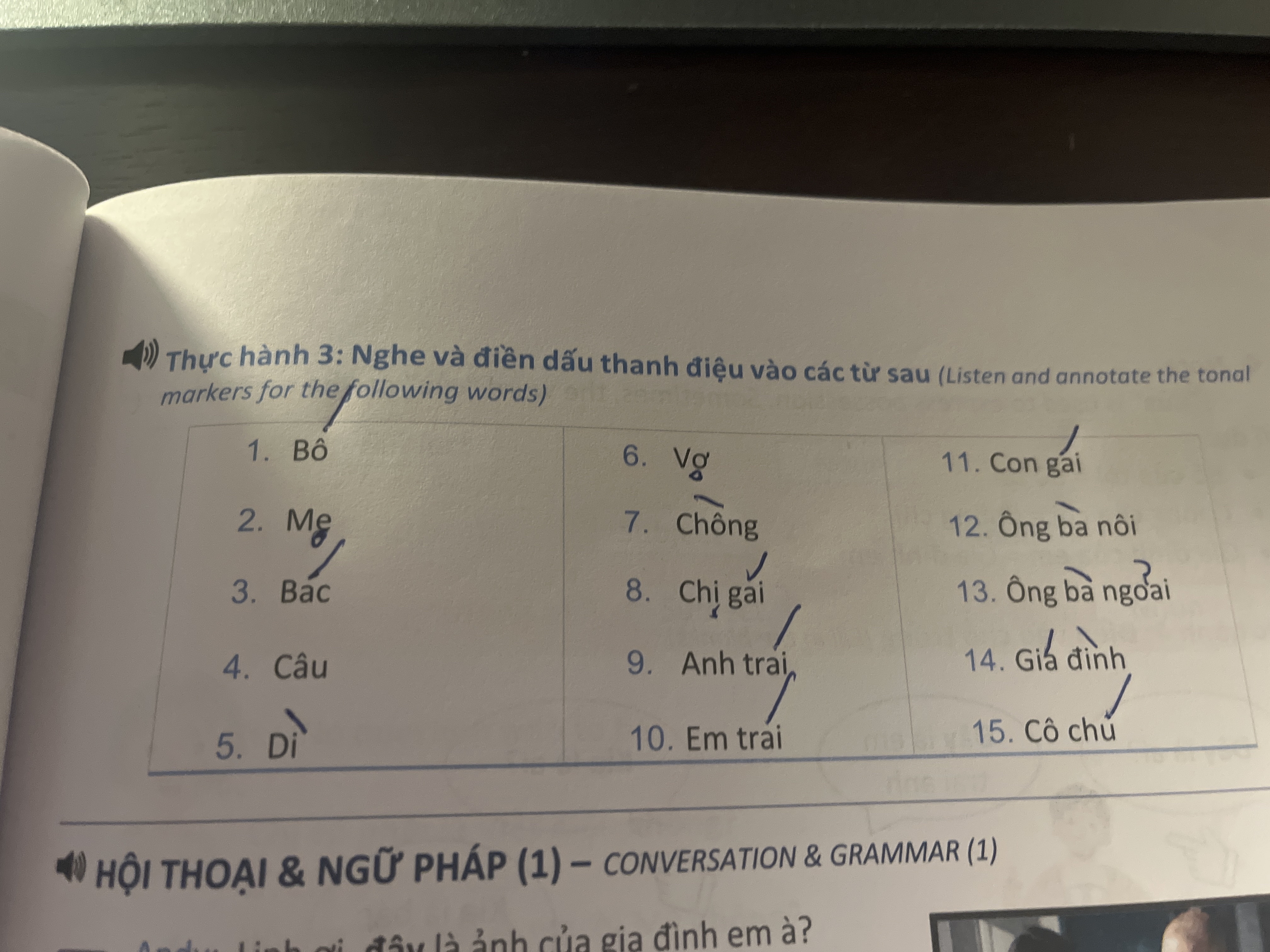 Tone-mark listening exercises help you hear, feel, and differentiate tones more accurately